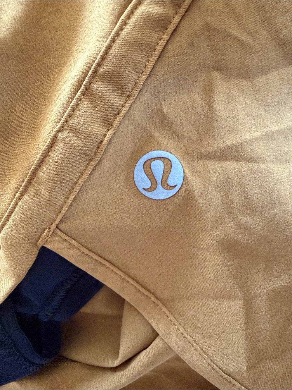 Lululemon Track That HR Short 3” Lined Size 12 Saddle Brown NWT - Picture 7 of 10